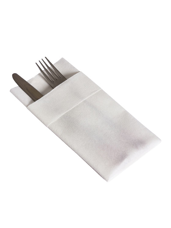 Özel üretim cepli airlaid peçete