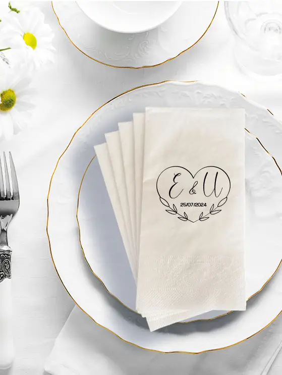 İsim baskılı peçete – davet ve organizasyonlarda kullanım