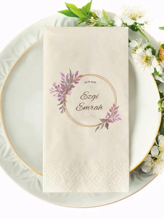 İsim baskılı peçete – özel günlere özel üretim