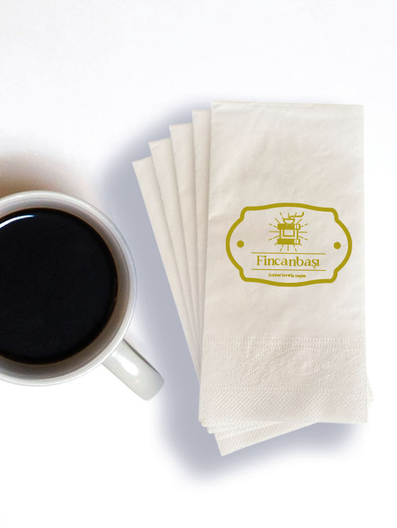 Uygun fiyatlı logolu peçete basımı ve tasarımı